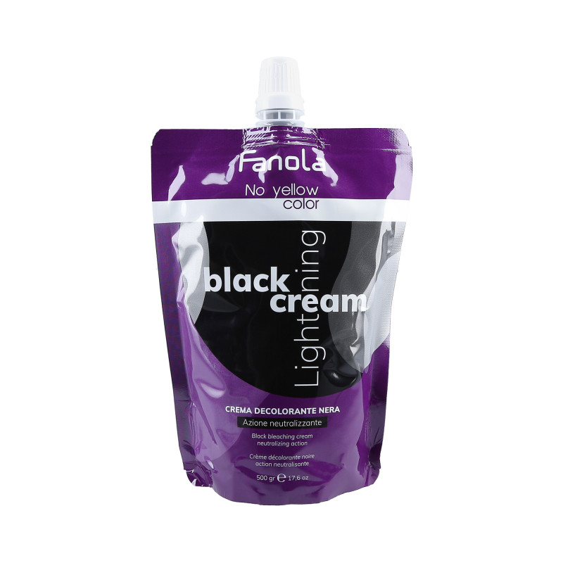 FANOLA NO YELLOW Hajvilágosító Black Cream 500g