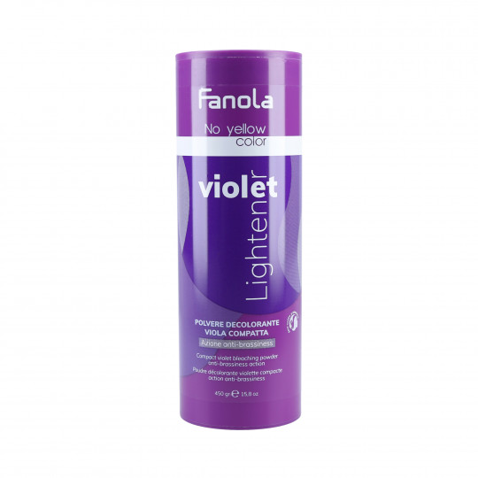 FANOLA NO YELLOW Clareador de cabelo violeta 450g