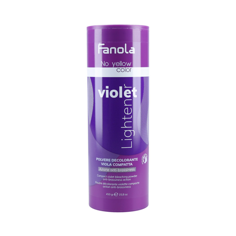 FANOLA NO YELLOW Clareador de cabelo violeta 450g