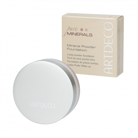 ARTDECO PURE MINERALS Mineral pudder foundation 3 Soft Ivory 15g