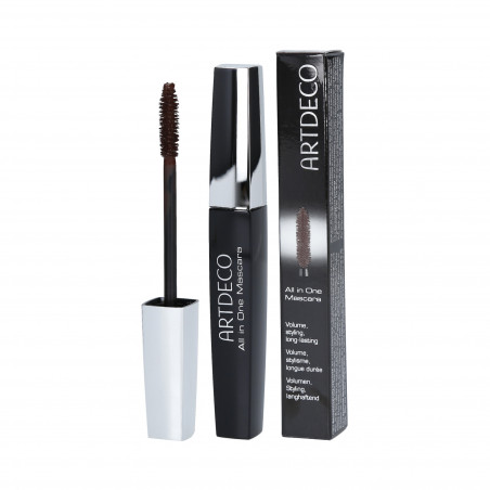 ARTDECO All In One Mascara Tusz do rzęs Brown 10ml - 1 ARTDECO All In One Mascara Tusz do rzęs Brown 10ml - 1