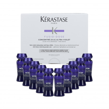 KERASTASE BLOND ABSOLU Ultra-Violet Ampułki do włosów blond 10x12ml - 1 KERASTASE BLOND ABSOLU Ultra-Violet Ampułki do włosów blond 10x12ml - 1