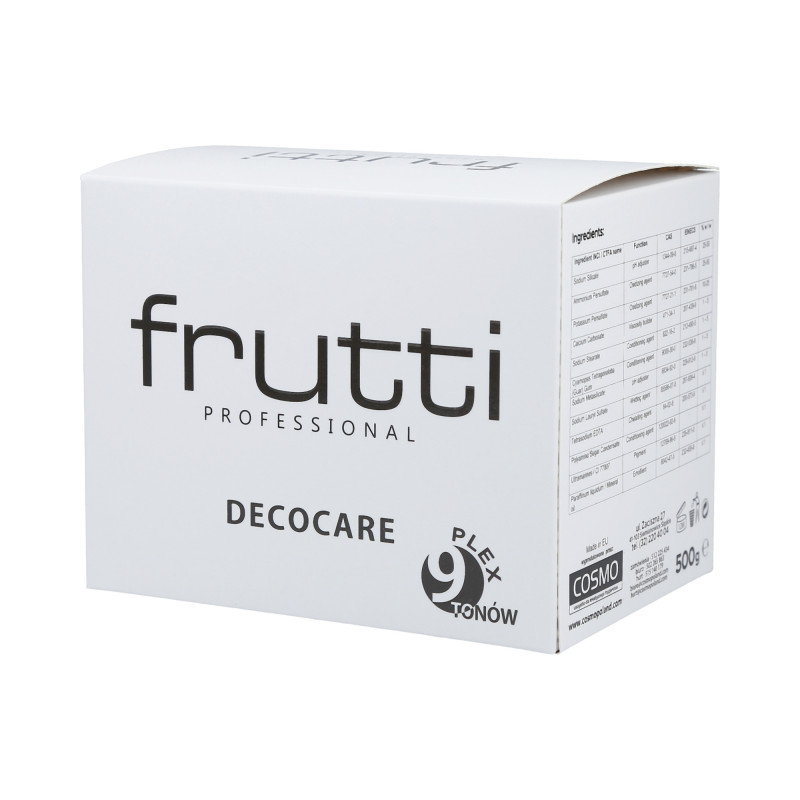 FRUTTI DECOCARE PLEX 9 TONES 500GR