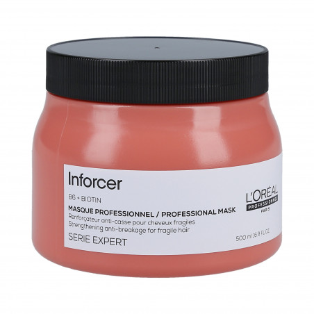 L'OREAL PROFESSIONNEL INFORCER Wzmacniająca maska do włosów słabych i łamliwych 500ml - 1 L'OREAL PROFESSIONNEL INFORCER Wzmacniająca maska do włosów słabych i łamliwych 500ml - 1