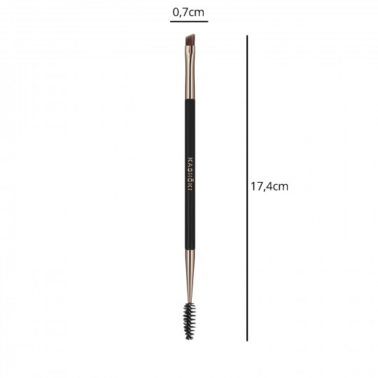 KASHŌKI 412 Lash Brow Brush Pędzel do makijażu oczu