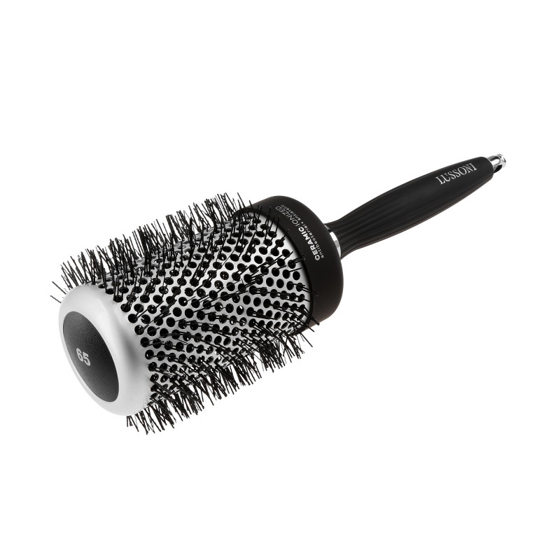 LUSSONI Hot Volume Styling Brosse avec Poils Ondulés, Ø 65 mm - 3