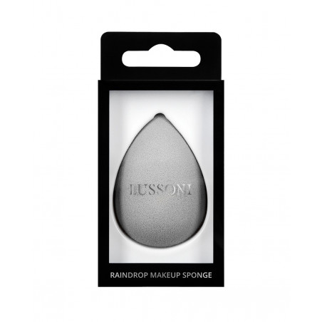 LUSSONI Raindrop Makeup Sponge, Grey