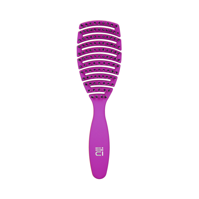 ilū My Happy Color Gelüftete Haarbürste, Violett - 3