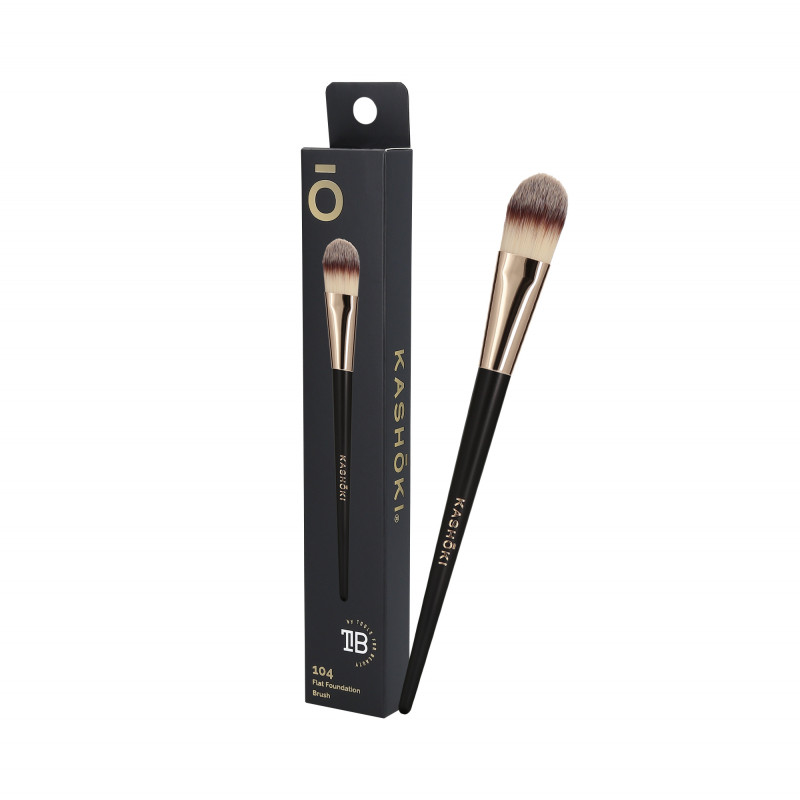 KASHŌKI 104 Flat Foundation Brush Pincel de base