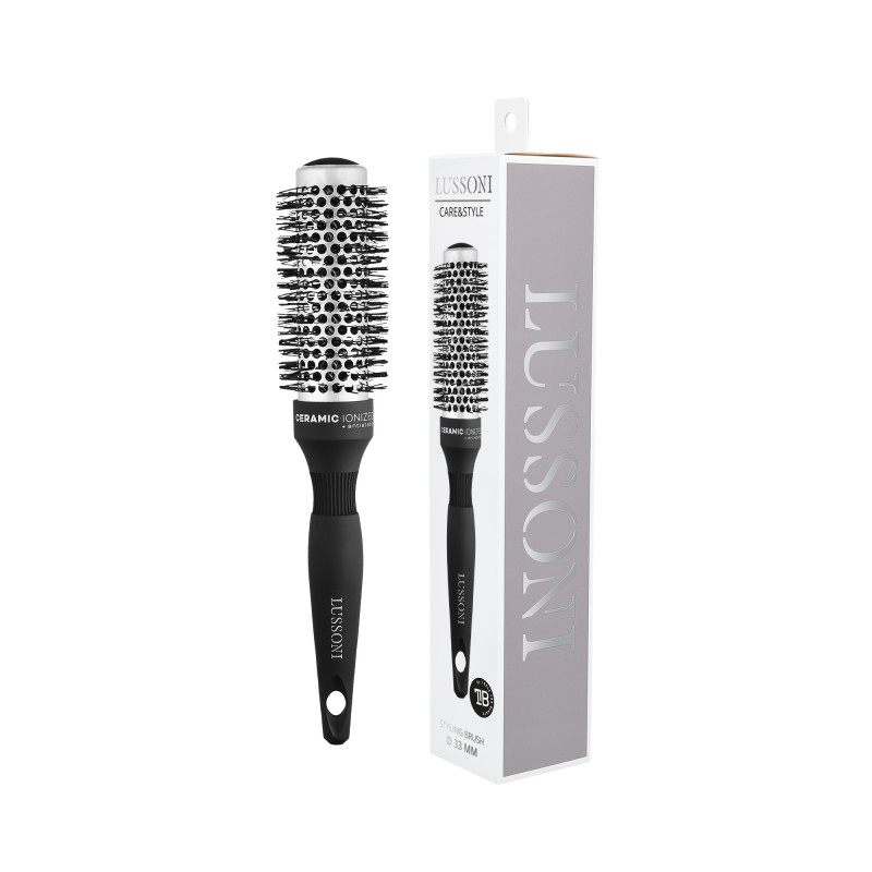 LUSSONI Care&Style Escova modeladora de cabelo 33 mm