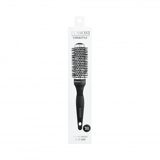 LUSSONI Care&Style Escova modeladora de cabelo 33 mm
