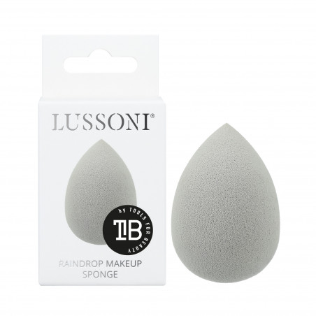 LUSSONI Raindrop Makeup Sponge, Grey