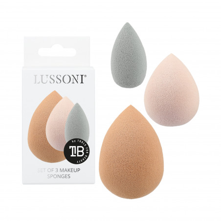 LUSSONI Makeup Sponges, Set of 3