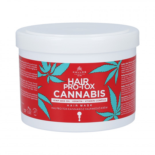 KALLOS KJMN Pro-Tox Cannabis Hårmaske 500ml