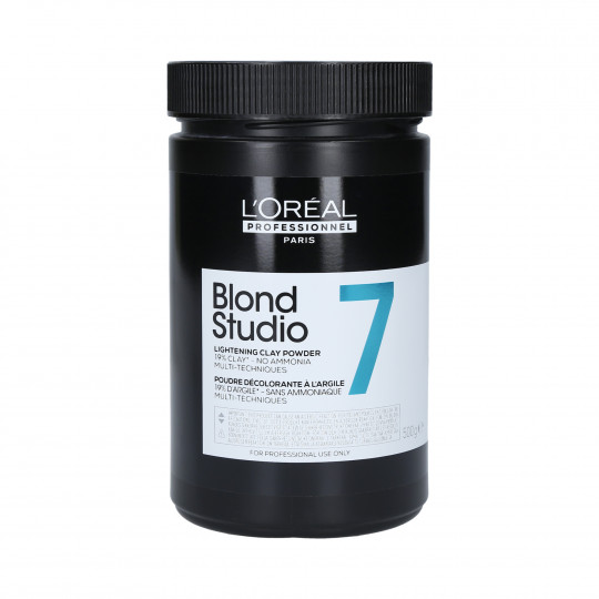 L’OREAL PROFESSIONNEL BLOND STUDIO 7 Rozjaśniający puder do włosów 500g