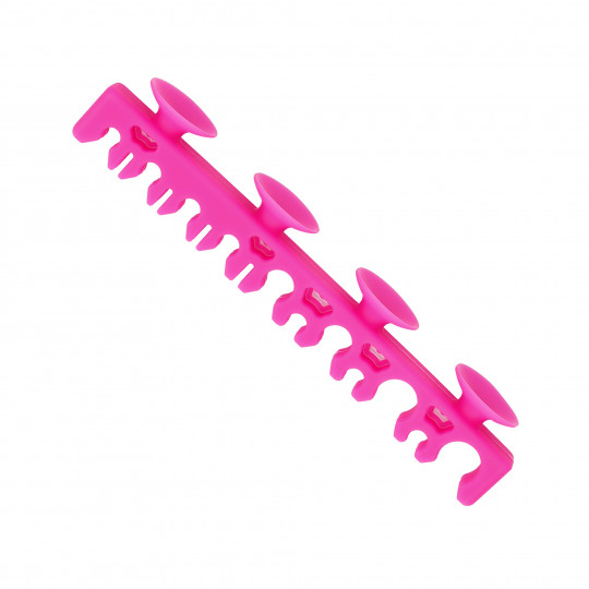 MIMO Silicone makeup brush drying rack, Hot pink