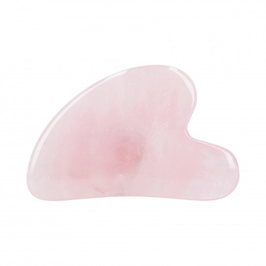 Ilū Quartzo Rosa Pedra Gua Sha