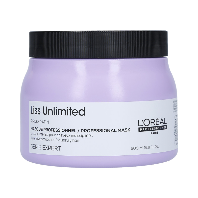 L'OREAL PROFESSIONNEL LISS UNLIMITED Kisimító hajmaszk 500 ml