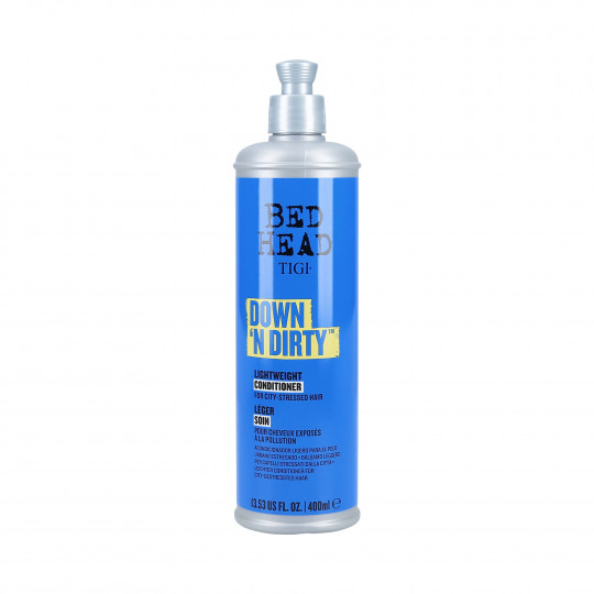 TIGI BED HEAD DOWN`N DIRTY condicionador alisador de cabelo 400ml