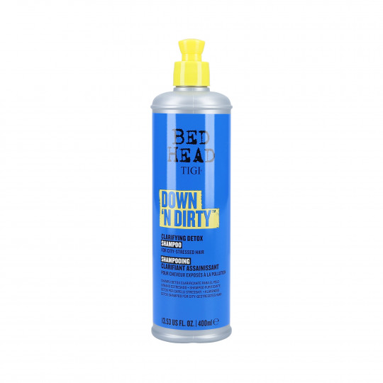 TIGI BED HEAD DOWN`N DIRTY Shampoo desintoxicante para cabelos 400ml