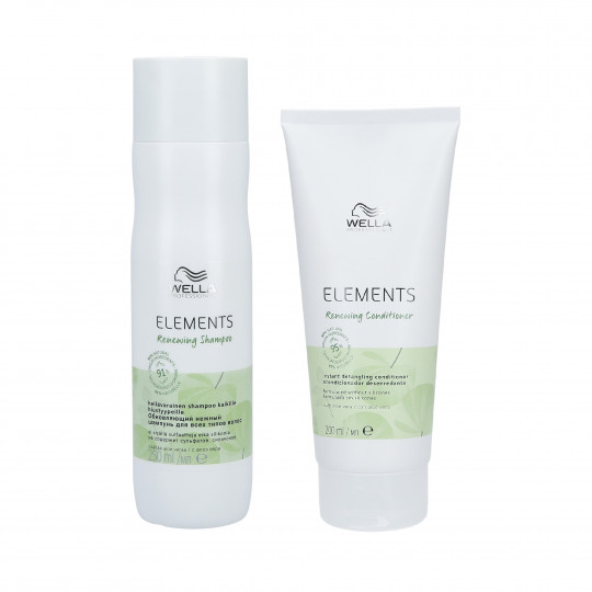 WELLA PROFESSIONALS ELEMENTS RENEWING Sæt shampoo 250ml + balsam 200ml