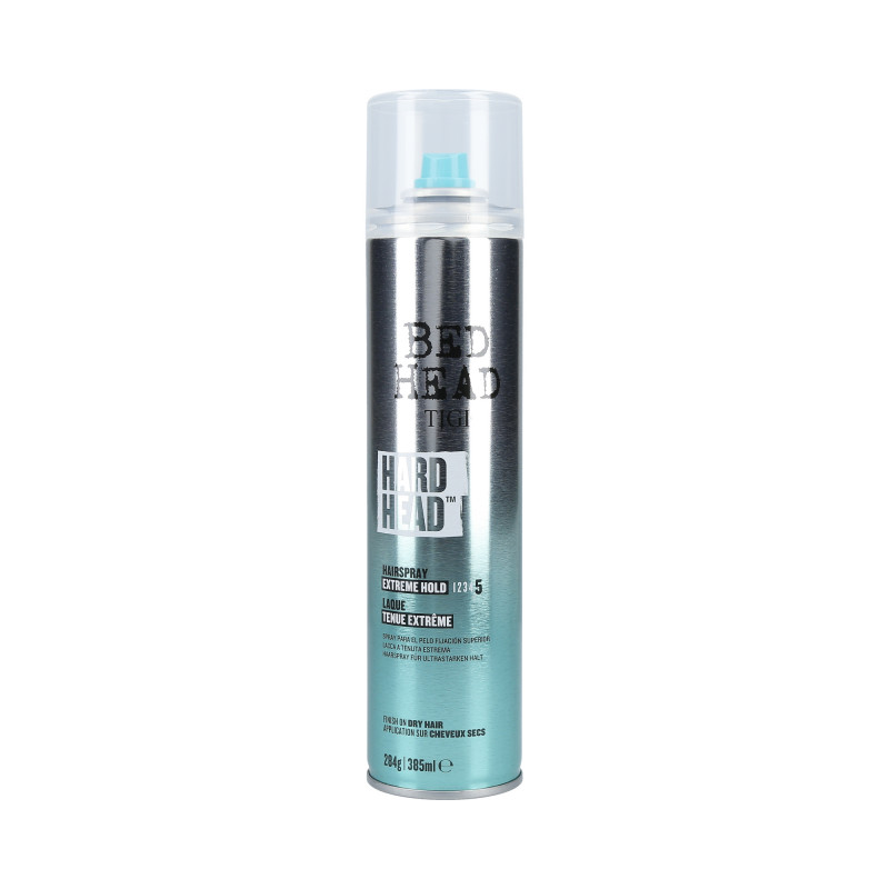 TIGI BED HEAD HARD HEAD Lakier do włosów extra mocny 385 ml