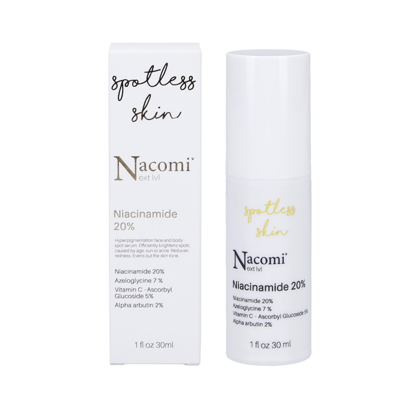 NACOMI NEXT LEVEL NIACINAMIDE 20% Serum til hudmisfarvninger 30ml