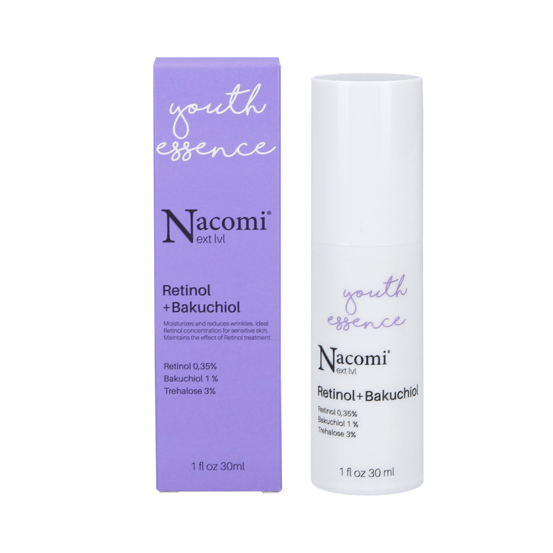NACOMI NEXT LEVEL RETINOL 0,35% + BAKUCHIOL 1% Anti-aging serum 30ml