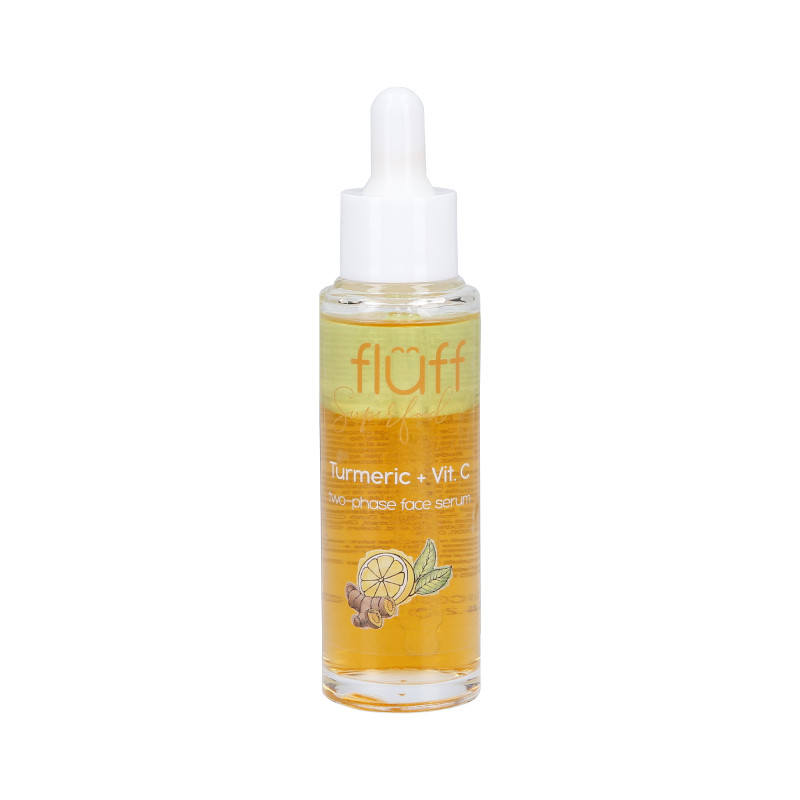 FLUFF To-faset serum med gurkemeje og C-vitamin 40ml