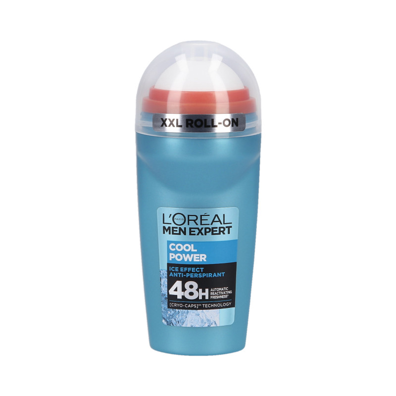 L'OREAL PARIS MEN EXPERT COOL POWER Antyperspirant dla mężczyzn w kulce XXL 50ml