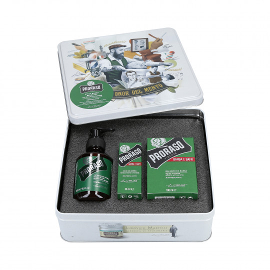 PRORASO REFRESH BEARD SET