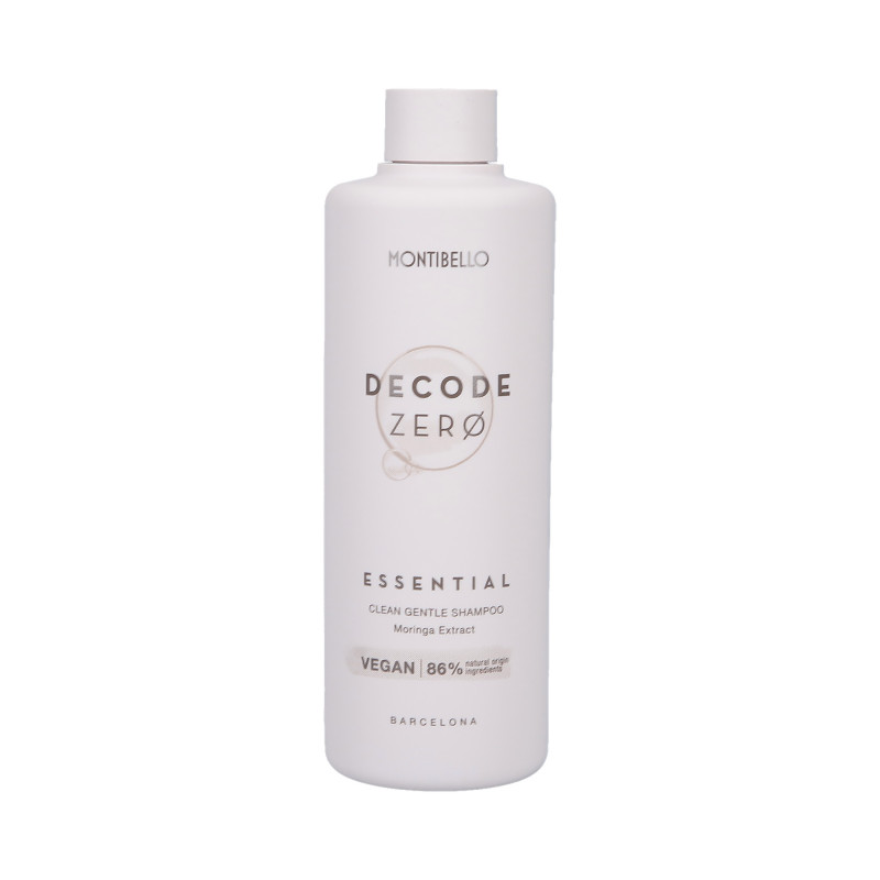 MONTIBELLO DECODE ZERO Naturalny szampon oczyszczający 300ml