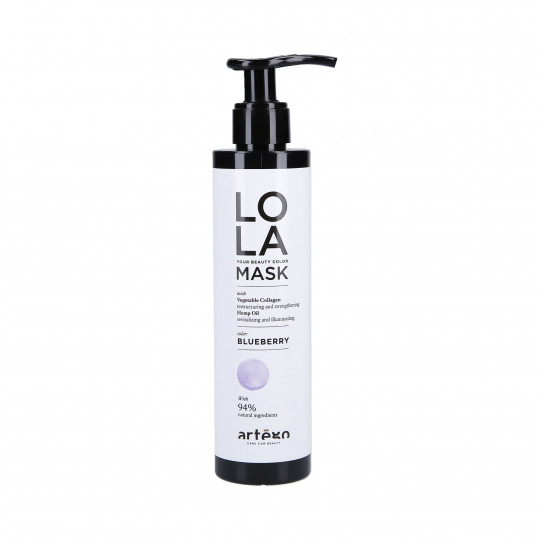 ARTEGO LOLA Máscara tonificante para cabelos coloridos Mirtilo 200ml