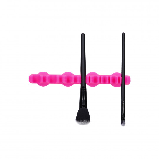 MIMO Support de Séchage en Silicone pour Pinceaux de Maquillage, Hot pink