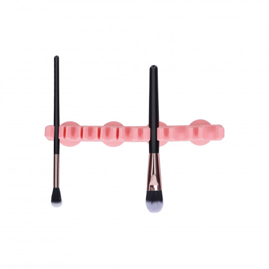 MIMO Silicone makeup brush drying rack, Pink