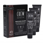 AMERICAN CREW Precision Blend Desengraxante para homens Médio Natural (4-5) 3x40ml