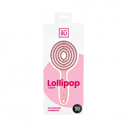 quantos Lollipop Candy Escova redonda para desembaraçar o cabelo