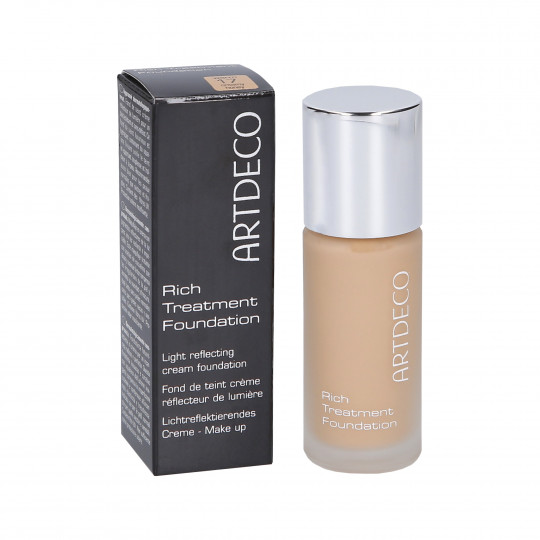 ARTDECO Rich Treatment Base Cremosa Iluminadora para Rosto 17 Mel Cremoso 20ml