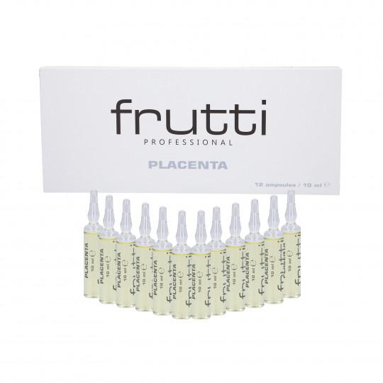 FRUTTI PROFESSIONAL Ampolas com placenta 12x10ml