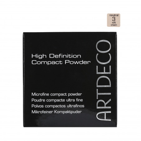 AD HD COMPACT POWDER 3 SOFT CREAM 10G