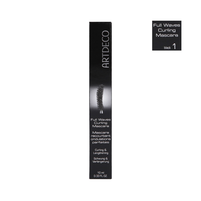 ARTDECO Waves Curling Máscara ondulante e alongadora 01 Preto 10ml