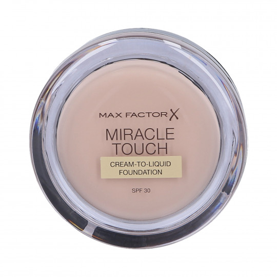 Base MAX FACTOR Miracle Touch com ácido hialurônico 035 Pearl Beige