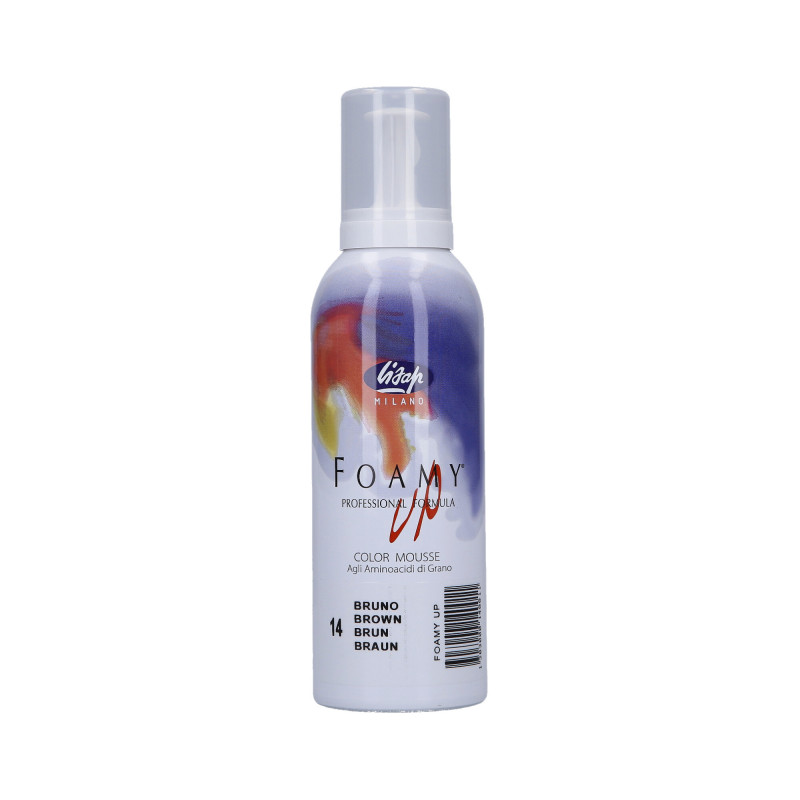 LISAP FOAMY UP COLOR BROWN N.14 200ML