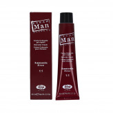 LISAP Tintura de cabelo cinza para homem 60ml