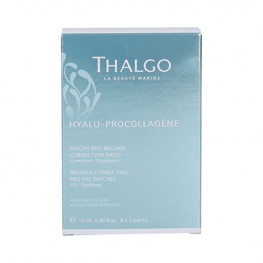 THALGO HYALU-PROCOLLAGENE Płatki pod oczy z kwasem hialuronowym 8x2