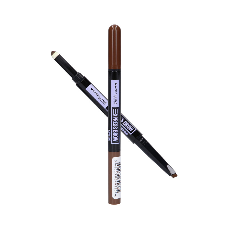 BROW SATIN PENCIL MEDIUM BROWN