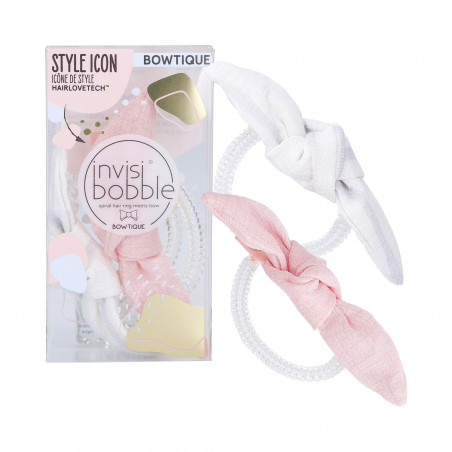 INVISIBOBBLE BOWTIQUE Zestaw gumek do włosów Nordic Breeze Lemming 2szt. - 1 INVISIBOBBLE BOWTIQUE Zestaw gumek do włosów Nordic Breeze Lemming 2szt. - 1