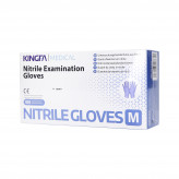 KINGFA MEDICAL Еднократни нитрилни ръкавици, лилави, размер М, 100 бр.