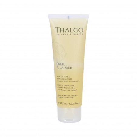 THALGO MAKE-UP REMOVING CLEANSING GEL-OIL WP 125ML