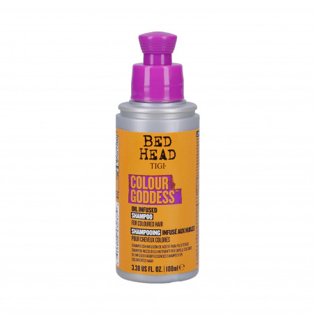 TIGI BED HEAD COLOUR GODDESS Szampon do włosów farbowanych 100ml TIGI BED HEAD COLOUR GODDESS Szampon do włosów farbowanych 100ml